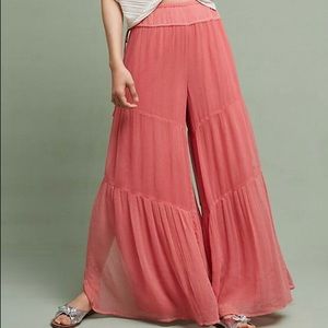 Elenvenses Anthropology Rockport Wide Leg Pants